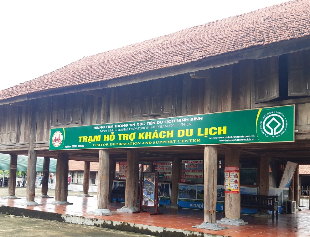 Support center at Bai Dinh pagoda 