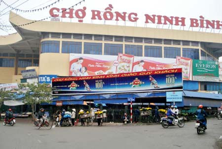 Chợ rồng Ninh Bình